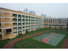 榮昌區學院路小學 校園鳥瞰圖